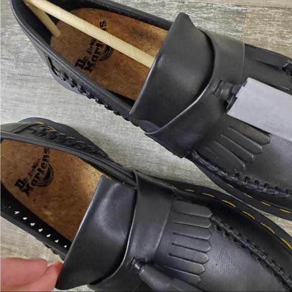 Dr. Martens Adrian Woven Loafer Shoes Mens Sz 8 Womens Sz 9 Slip On NEW NWOB - Picture 2 of 5